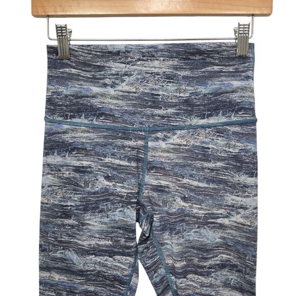 Lululemon Wunder Under Hi Rise 7/8 Tight Size 6 Full On Luxtreme Aerial Drift - Picture 7 of 10